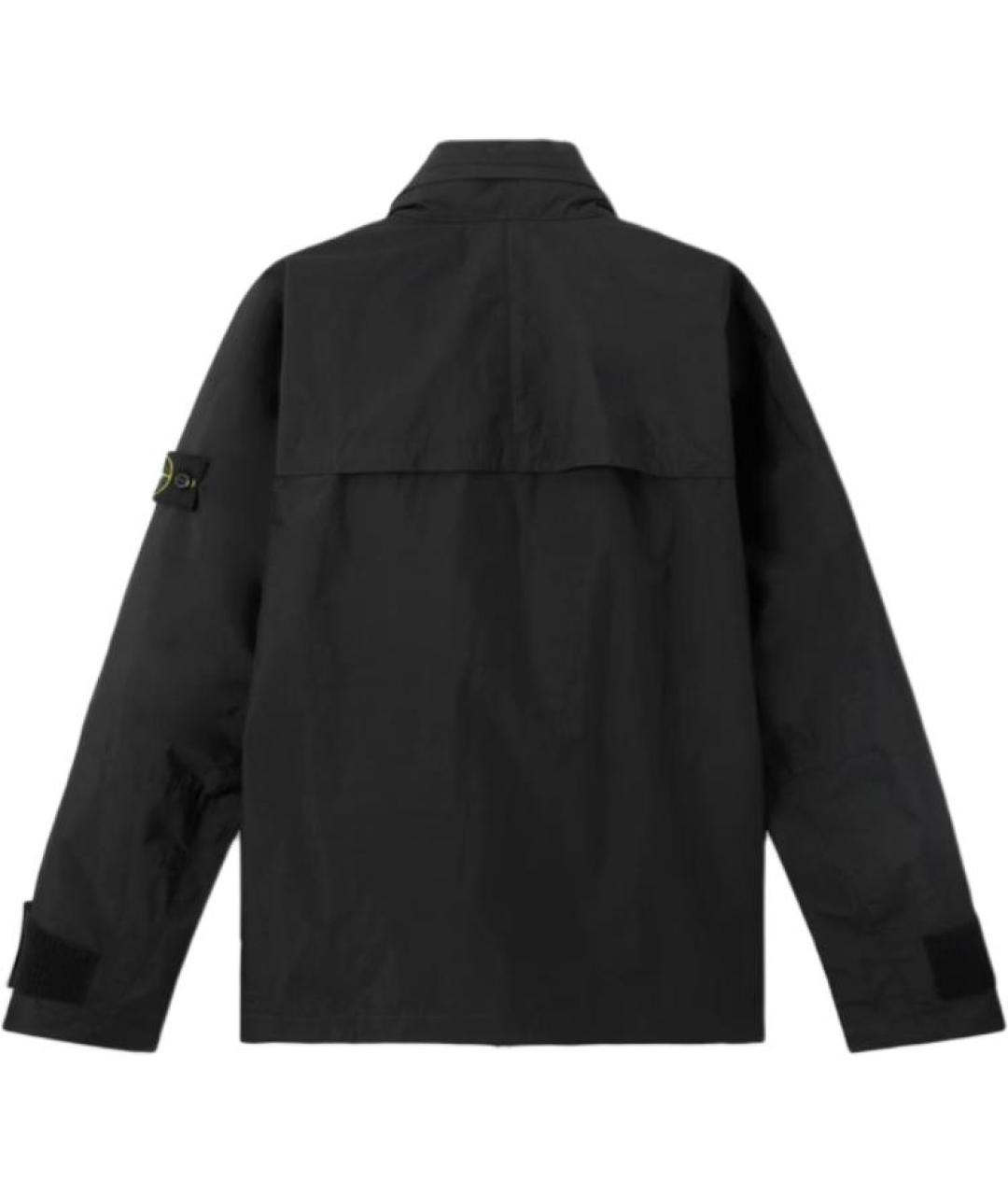 STONE ISLAND Черная куртка, фото 2