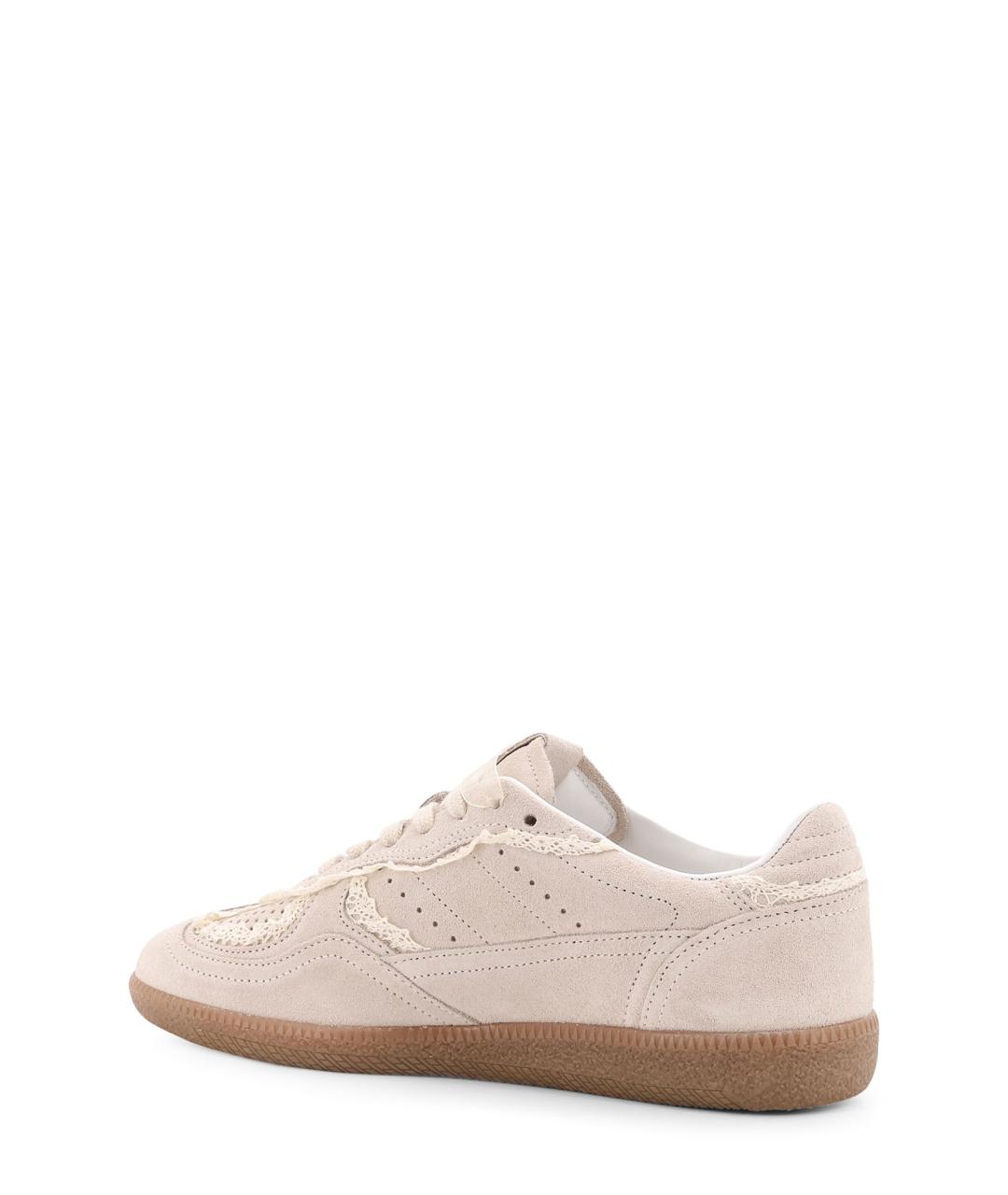 ALOHAS Бежевые замшевые кеды, фото 3