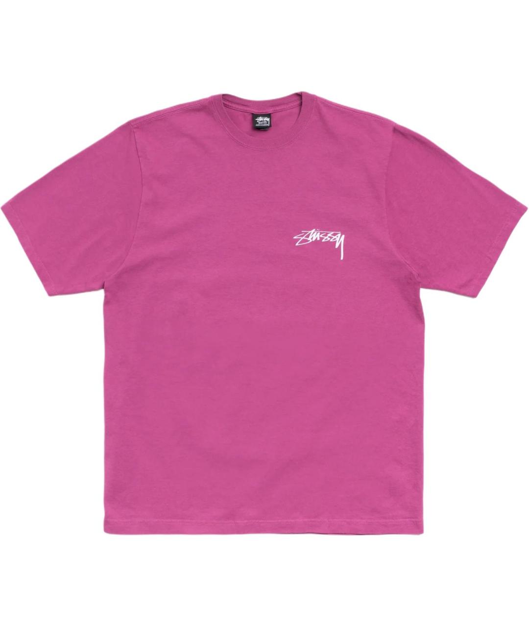 STUSSY Фиолетовая футболка, фото 1