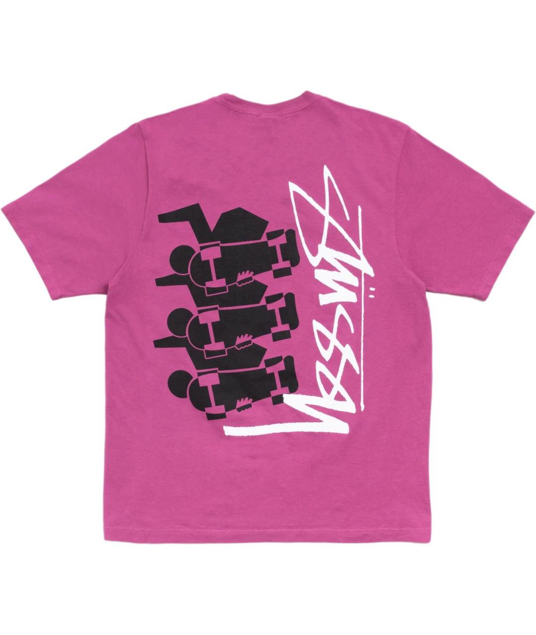 STUSSY Фиолетовая футболка, фото 2