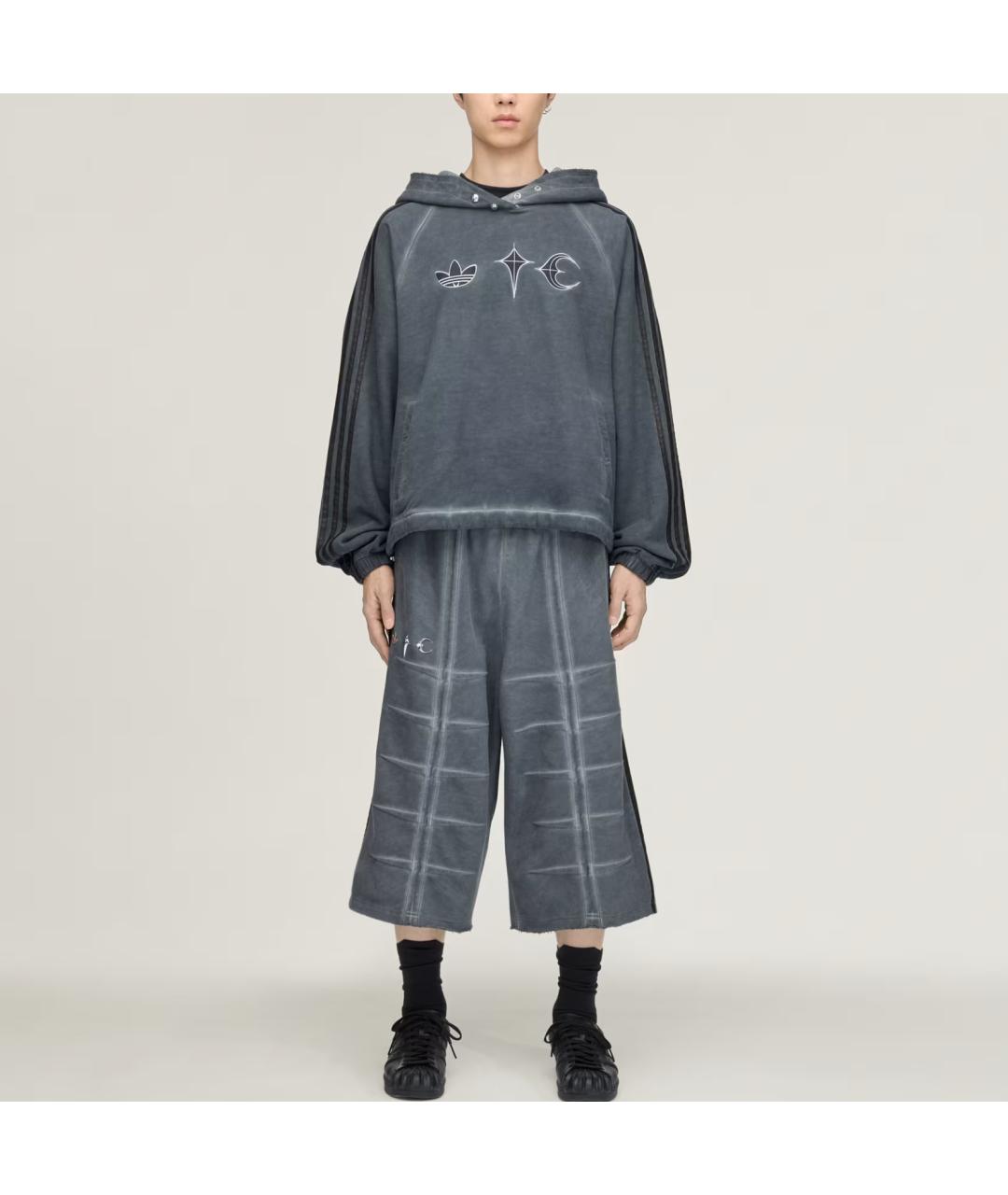 ADIDAS Черные спортивные брюки и шорты, фото 3