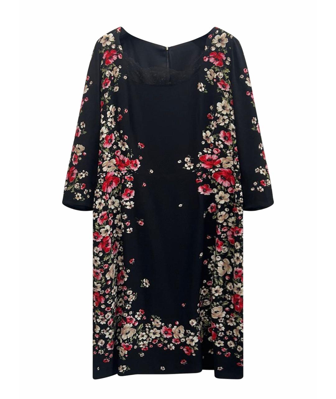 DOLCE&GABBANA Черное коктейльное платье, фото 1