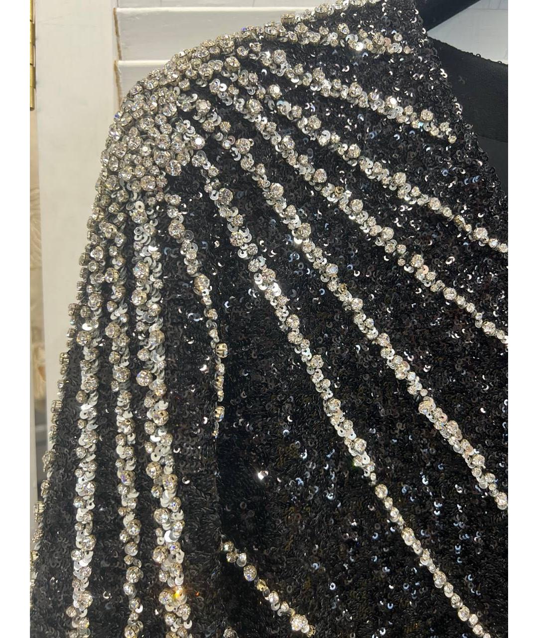 BALMAIN Черное вечернее платье, фото 3