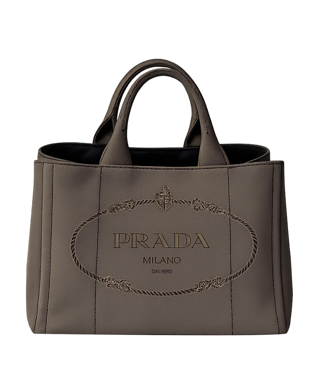 PRADA Хаки сумка тоут, фото 1