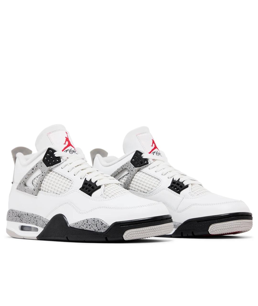 JORDAN Белые кожаные кроссовки, фото 2