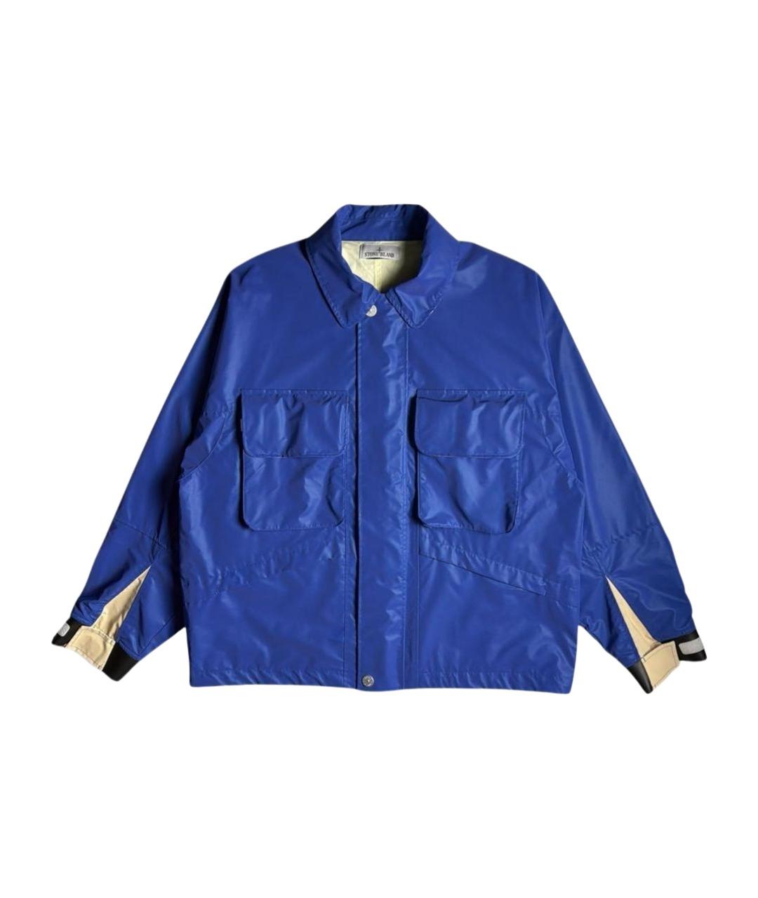 STONE ISLAND Синяя куртка, фото 1