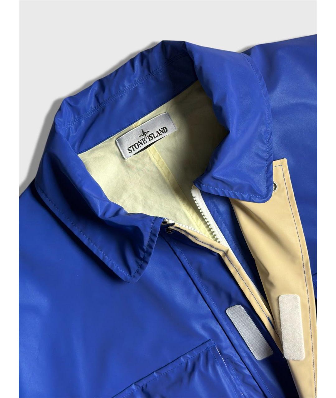 STONE ISLAND Синяя куртка, фото 3