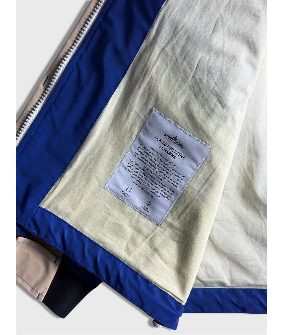 STONE ISLAND Синяя куртка, фото 4