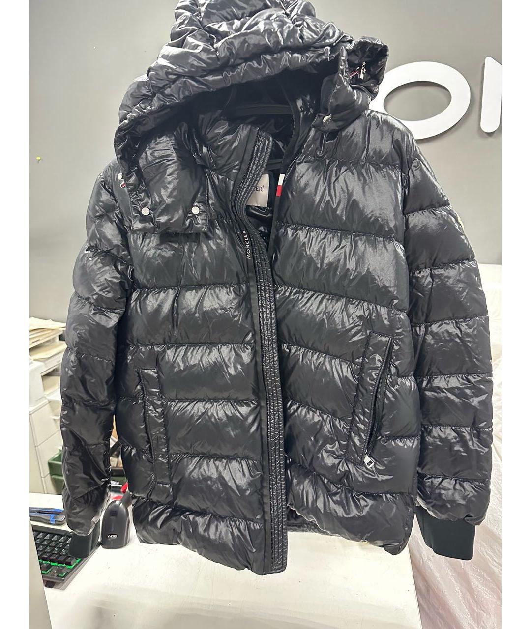 MONCLER Черная куртка, фото 5