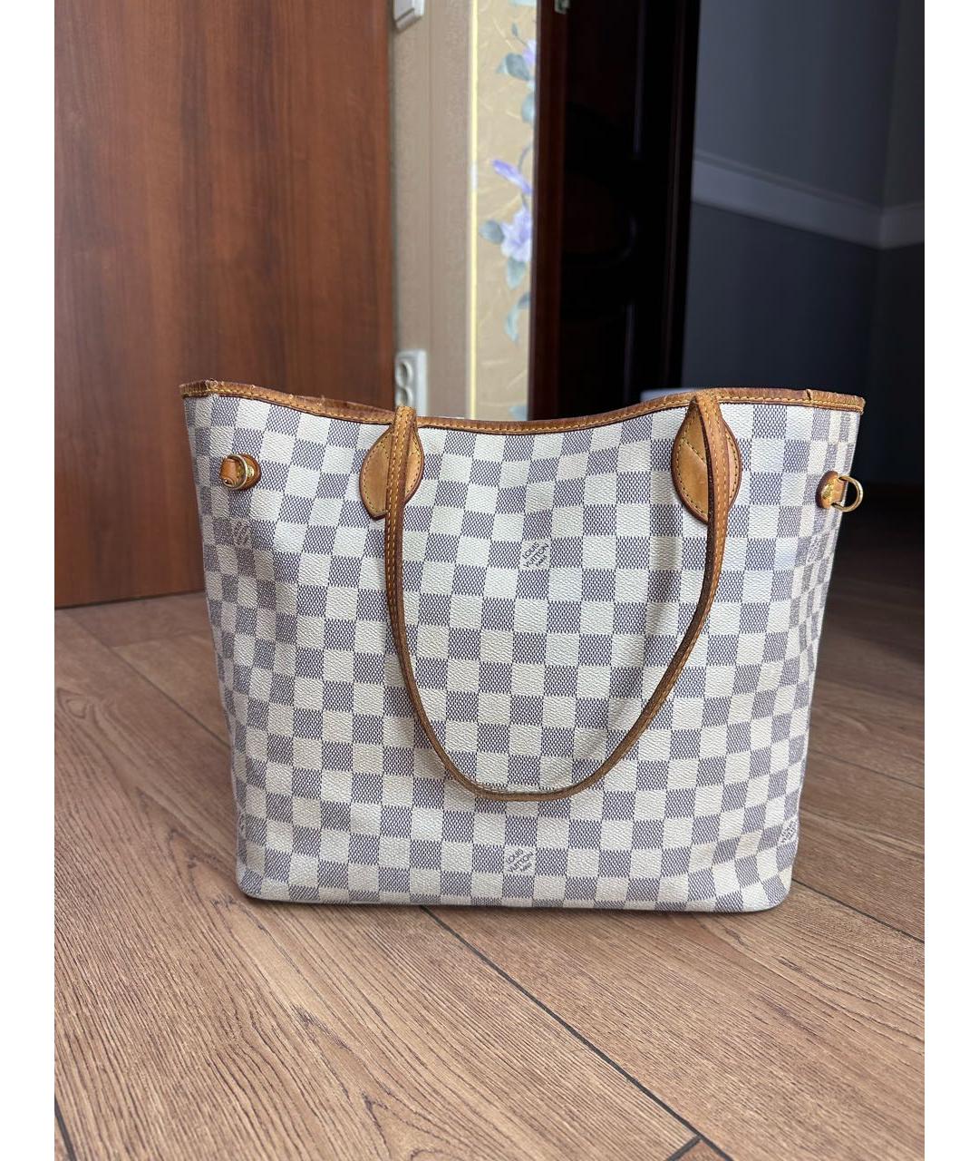 LOUIS VUITTON Бежевая сумка тоут, фото 8