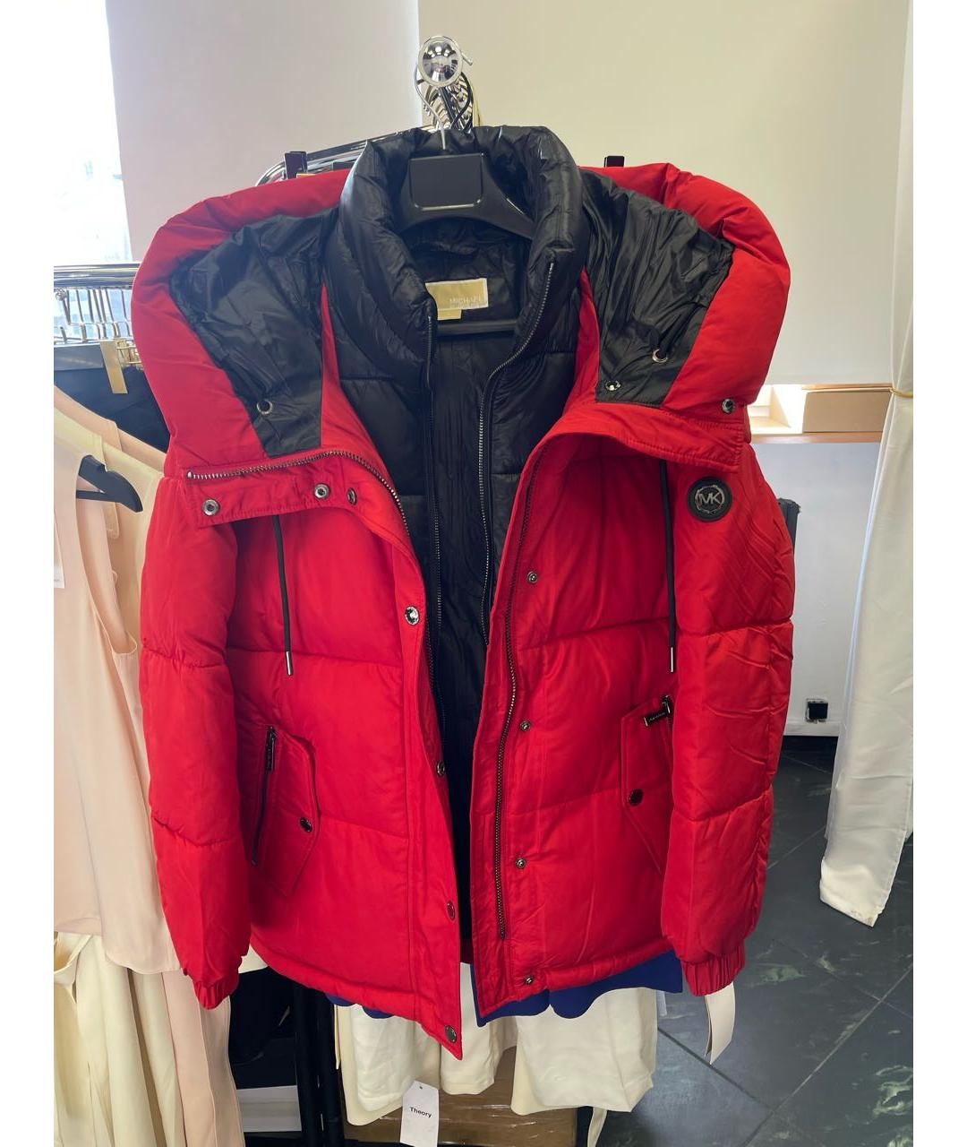 MICHAEL KORS Красная полиэстеровая куртка, фото 2