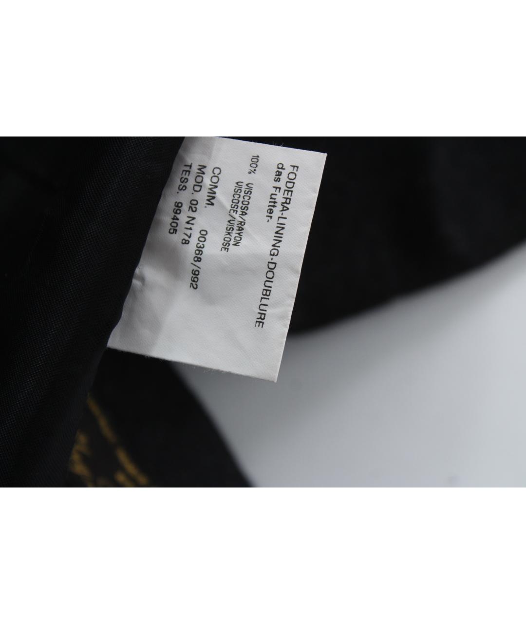 LORO PIANA Серая шерстяная юбка макси, фото 9