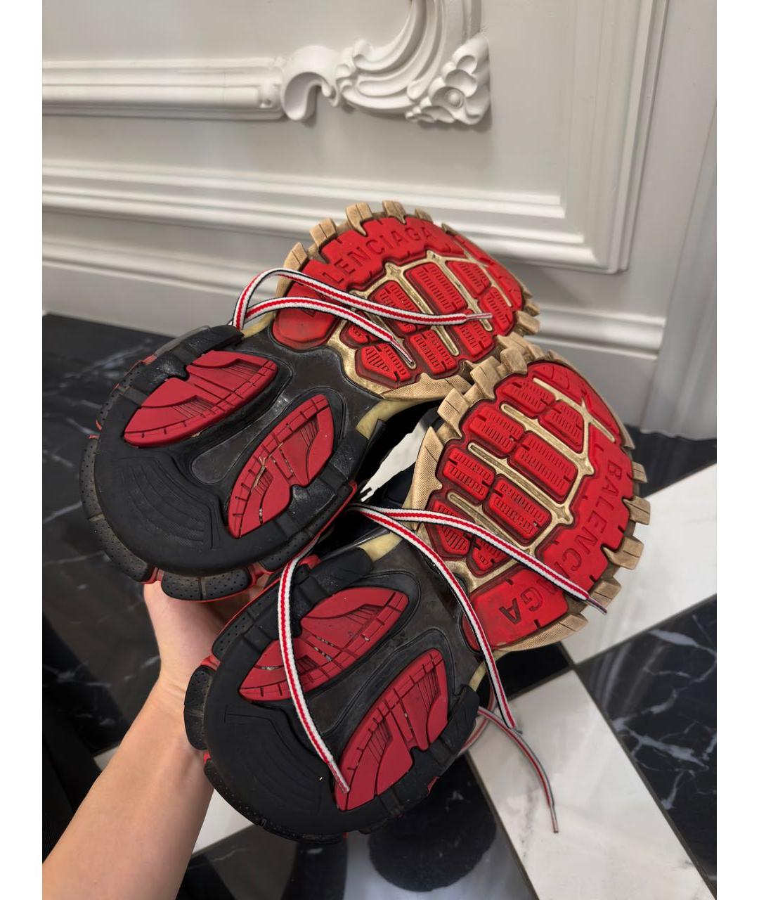 BALENCIAGA Серые текстильные кроссовки, фото 6