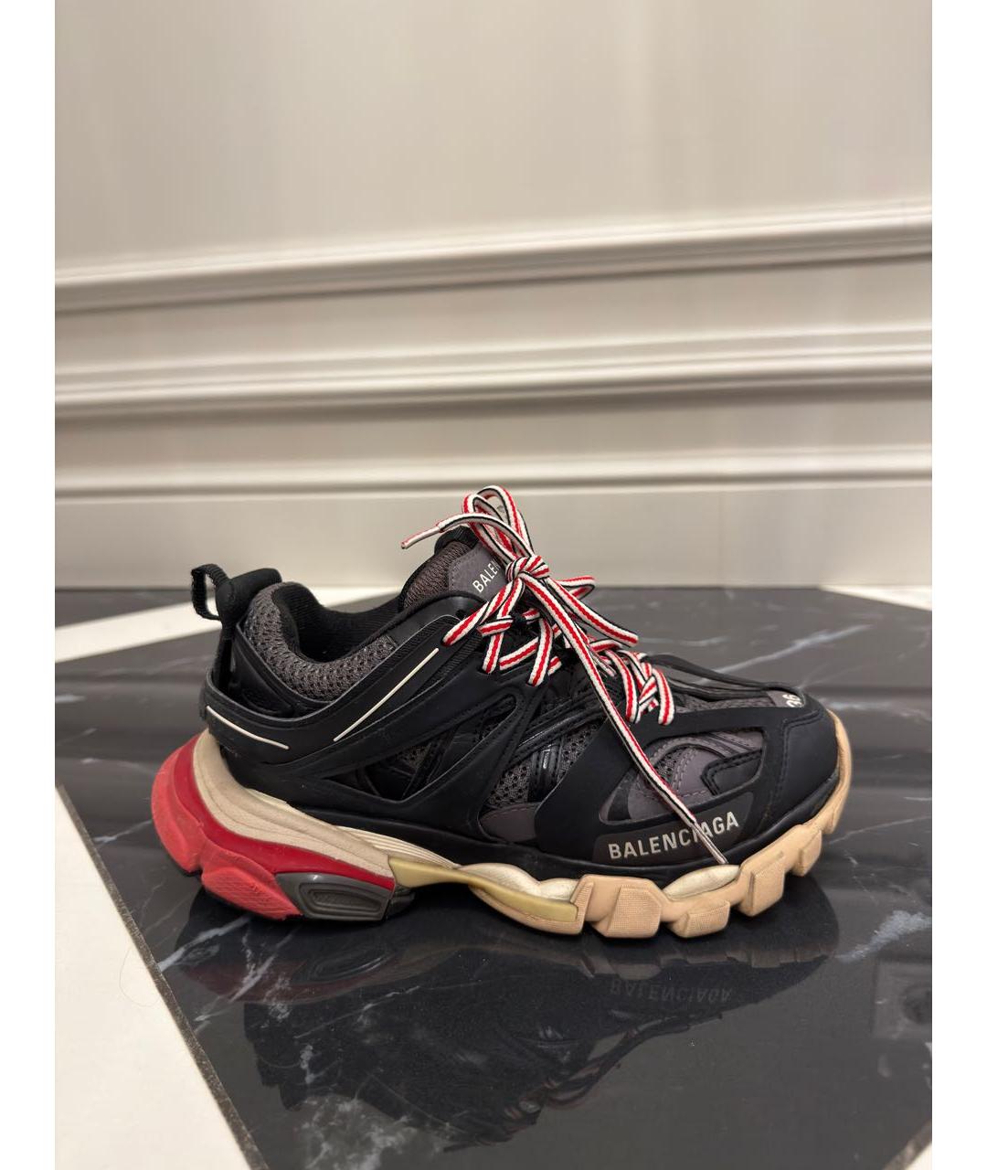 BALENCIAGA Серые текстильные кроссовки, фото 9