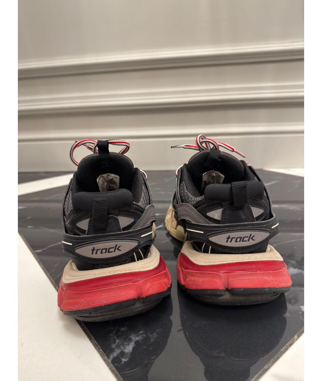 BALENCIAGA Серые текстильные кроссовки, фото 4