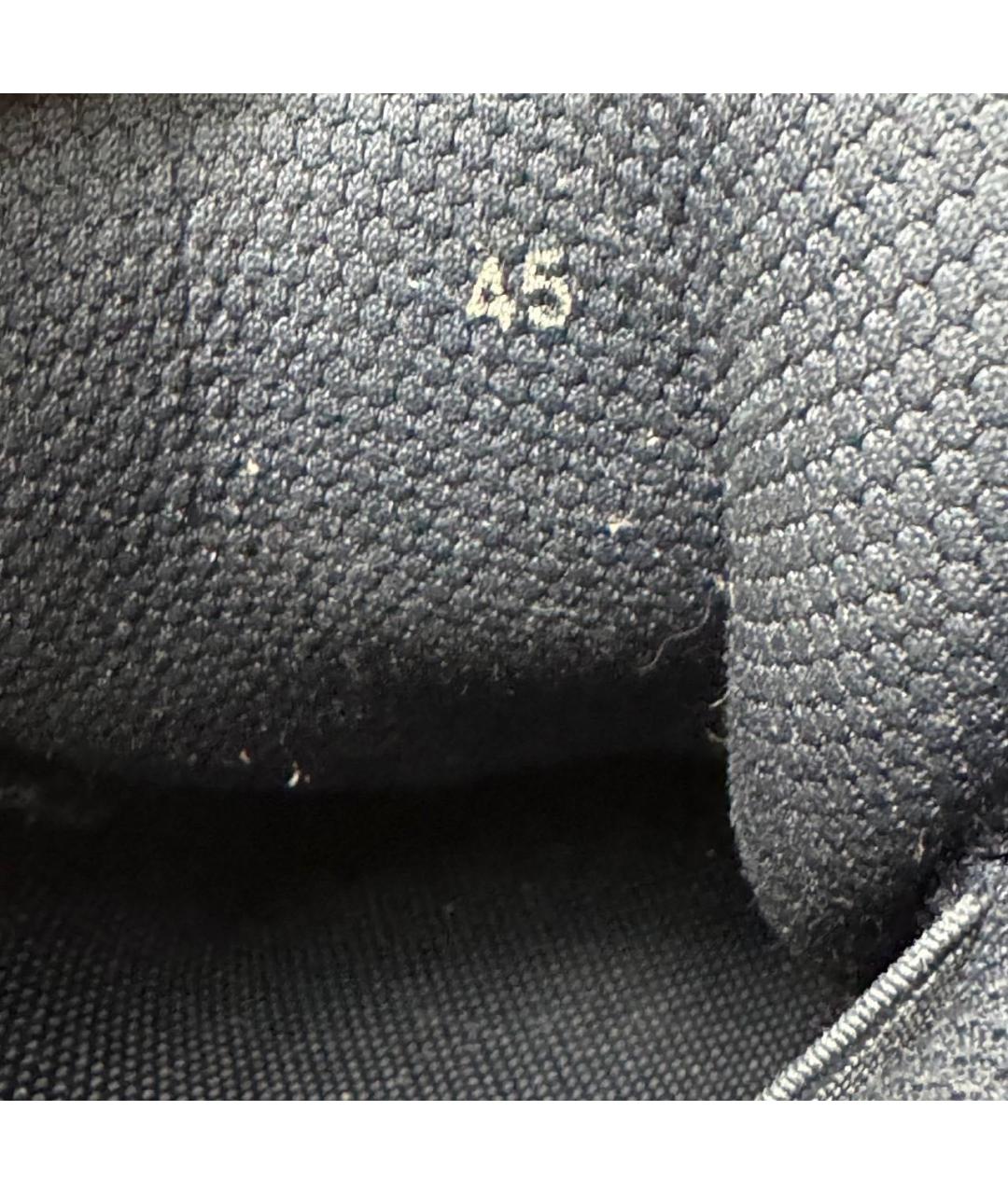 RAF SIMONS Зеленые текстильные низкие кроссовки / кеды, фото 6