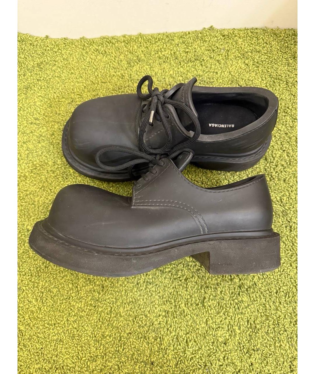 BALENCIAGA Черные низкие ботинки, фото 5