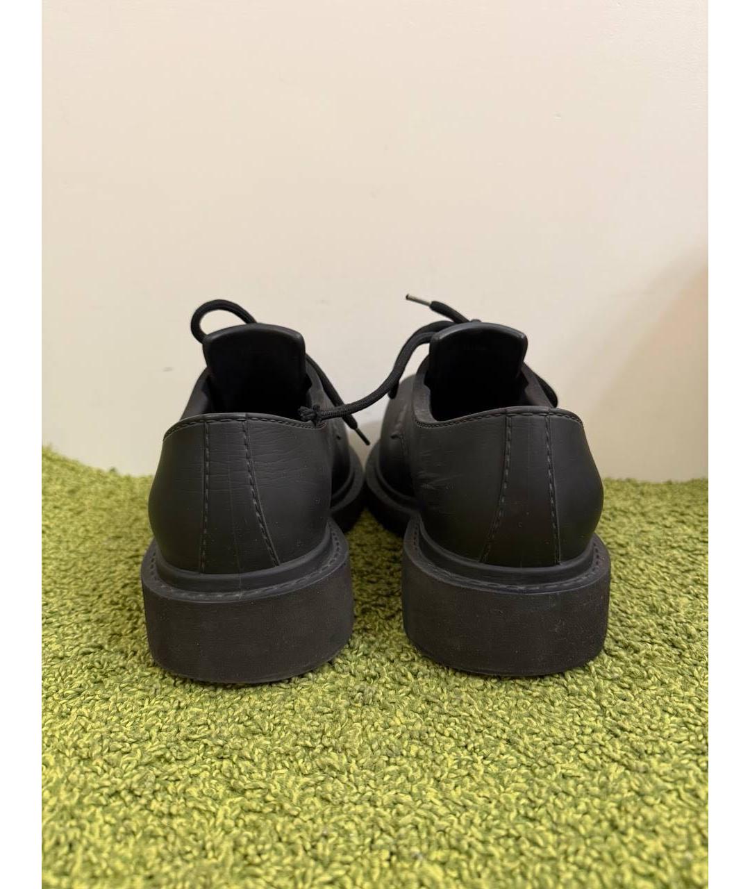 BALENCIAGA Черные низкие ботинки, фото 4