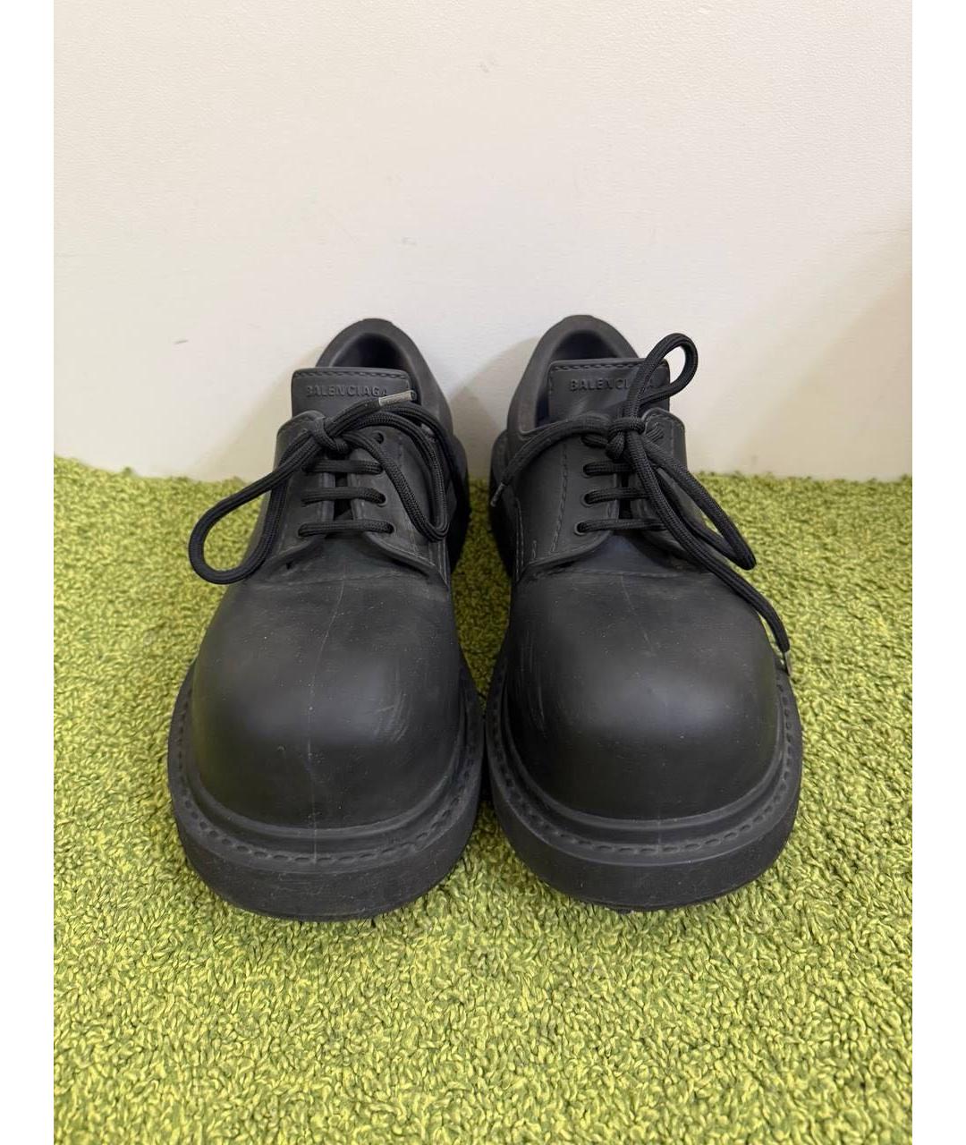 BALENCIAGA Черные низкие ботинки, фото 2