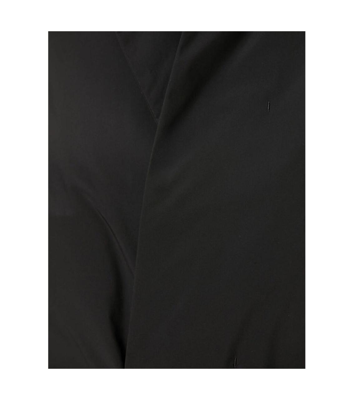 THE ROW Черный полиэстеровый тренч/плащ, фото 4