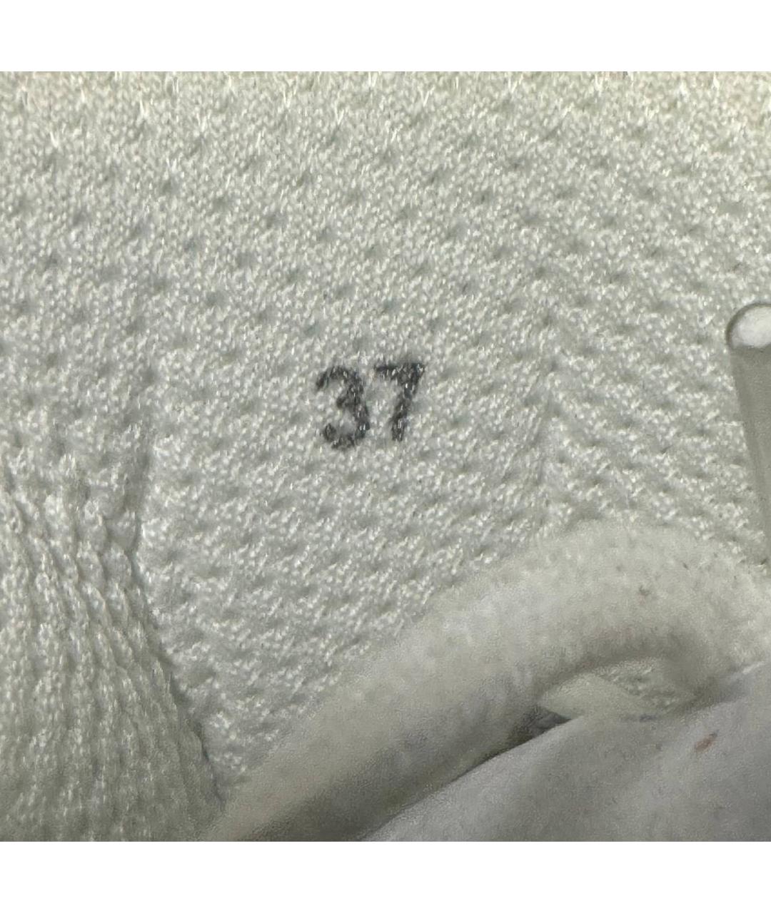 RAF SIMONS Белые текстильные кроссовки, фото 6