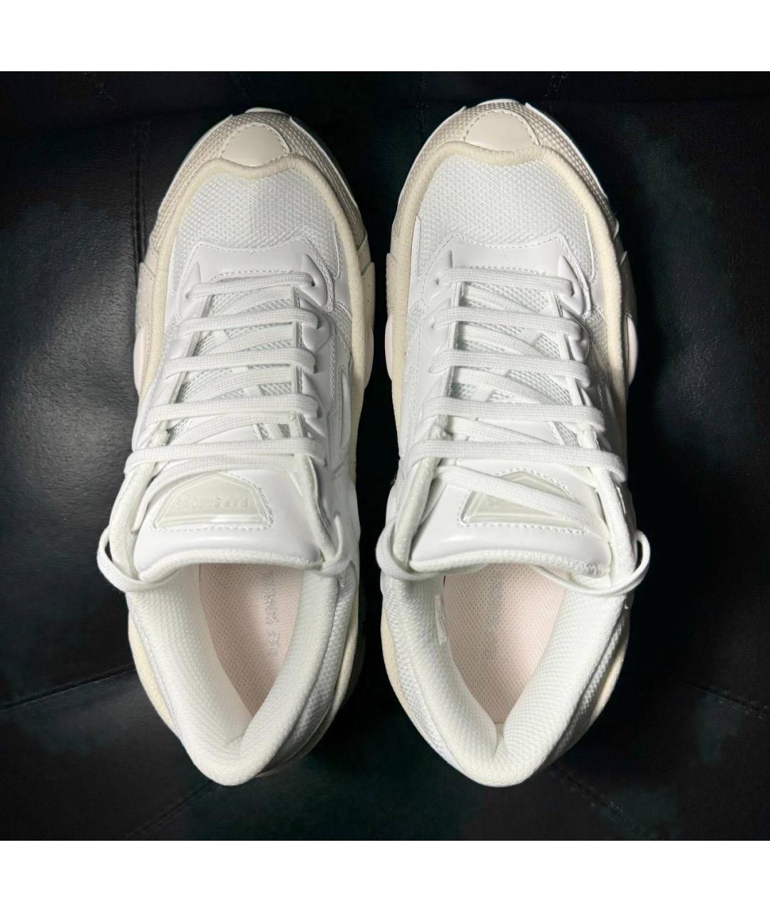 RAF SIMONS Белые текстильные кроссовки, фото 7