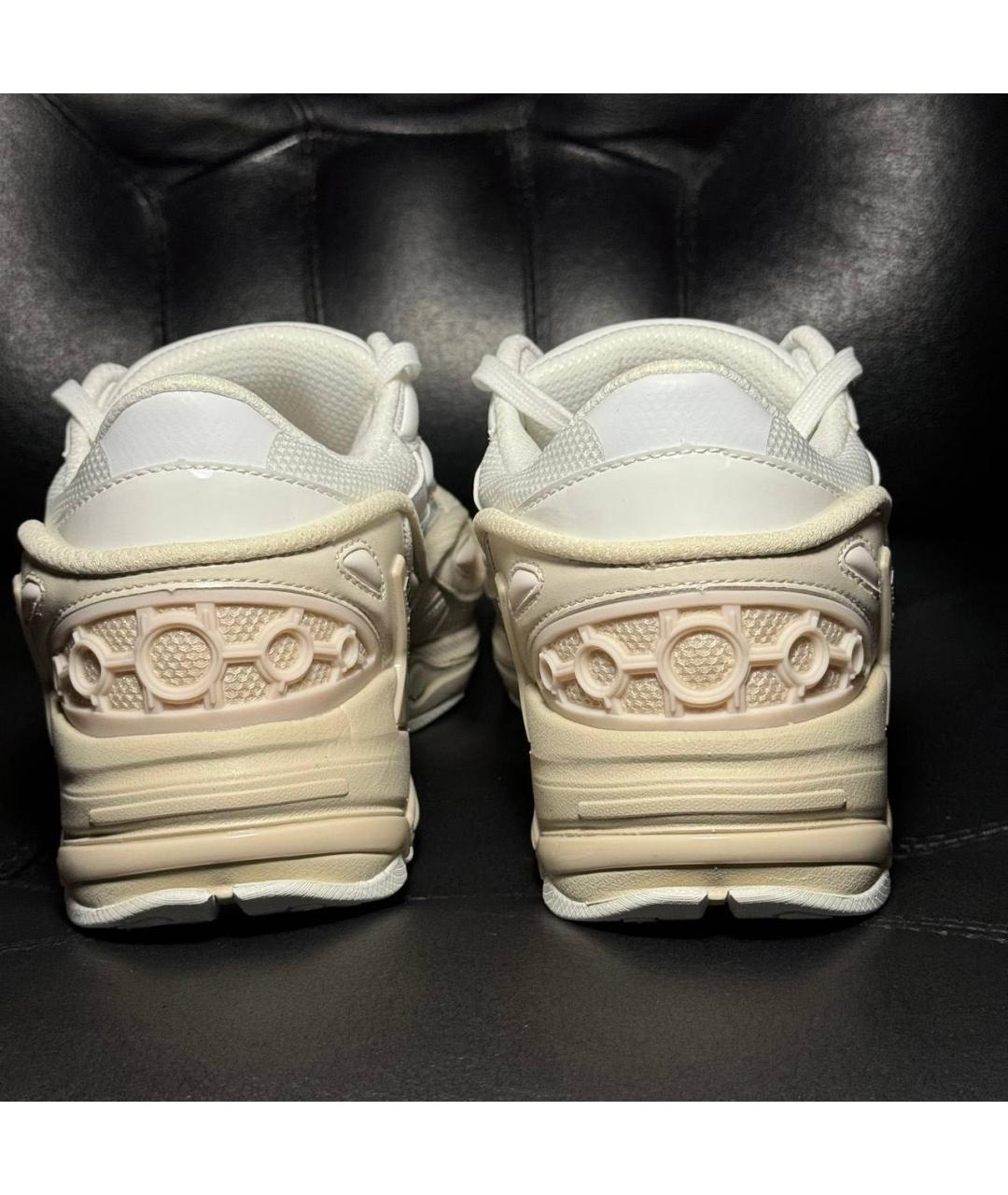 RAF SIMONS Белые текстильные кроссовки, фото 2