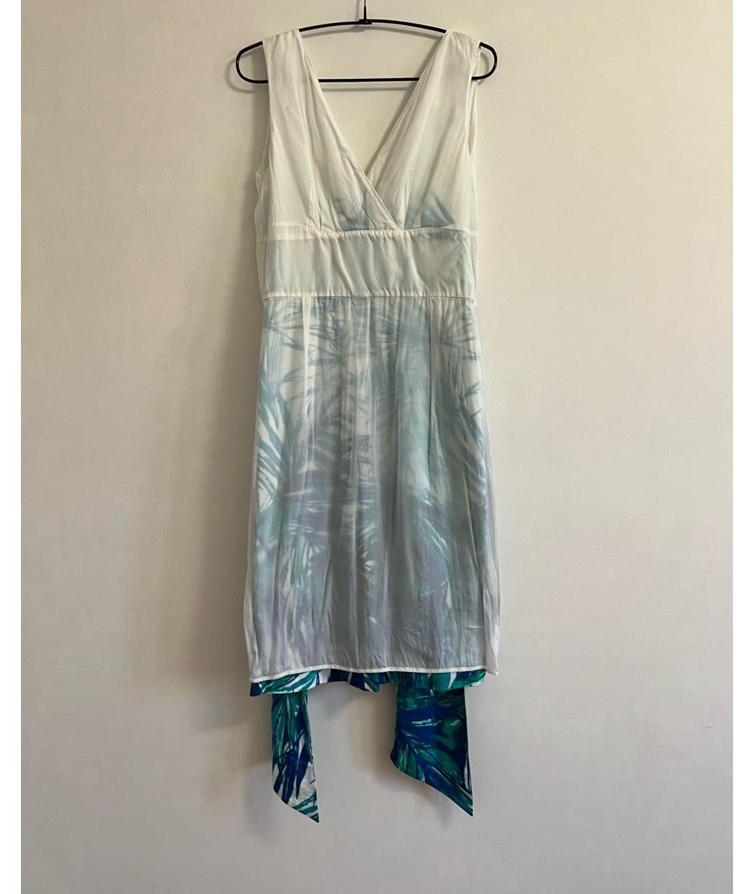 MAX MARA Мульти хлопковое платье, фото 8