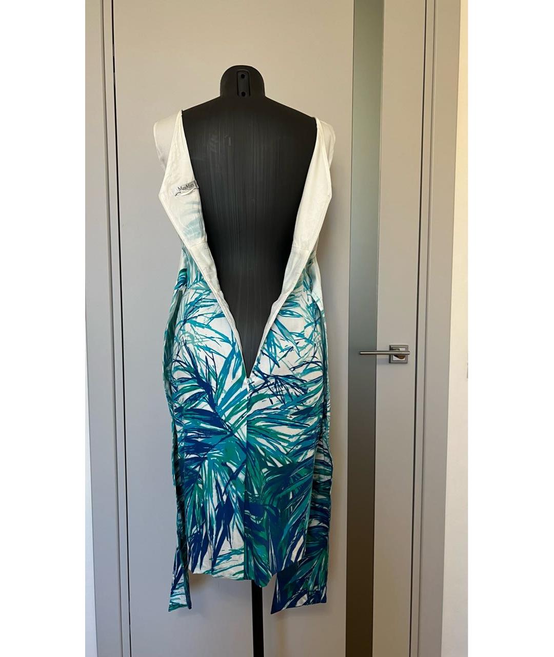 MAX MARA Мульти хлопковое платье, фото 7