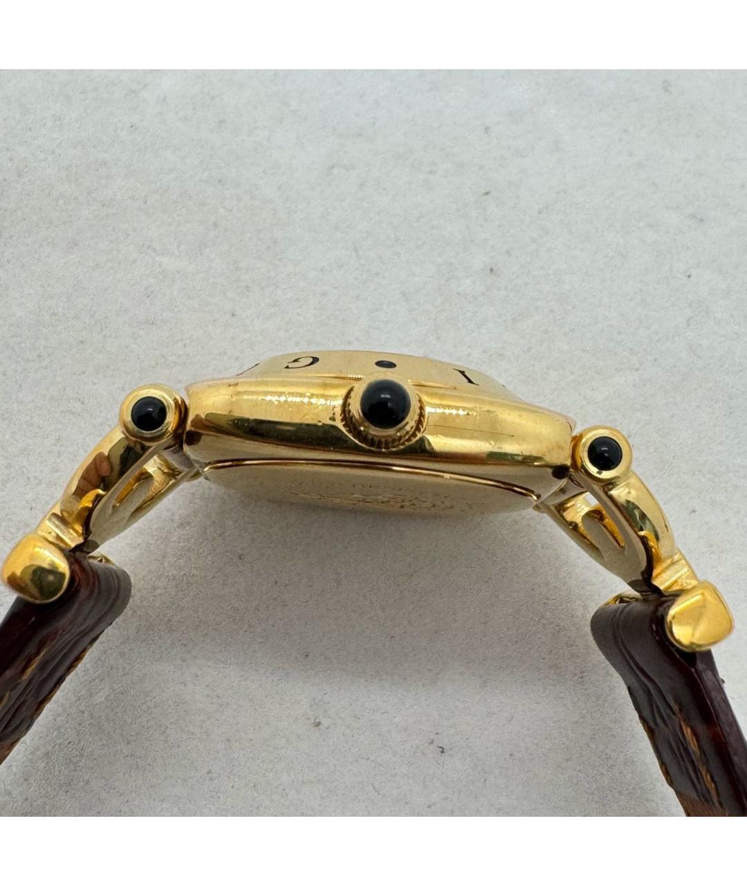 GUCCI Золотые металлические часы, фото 6