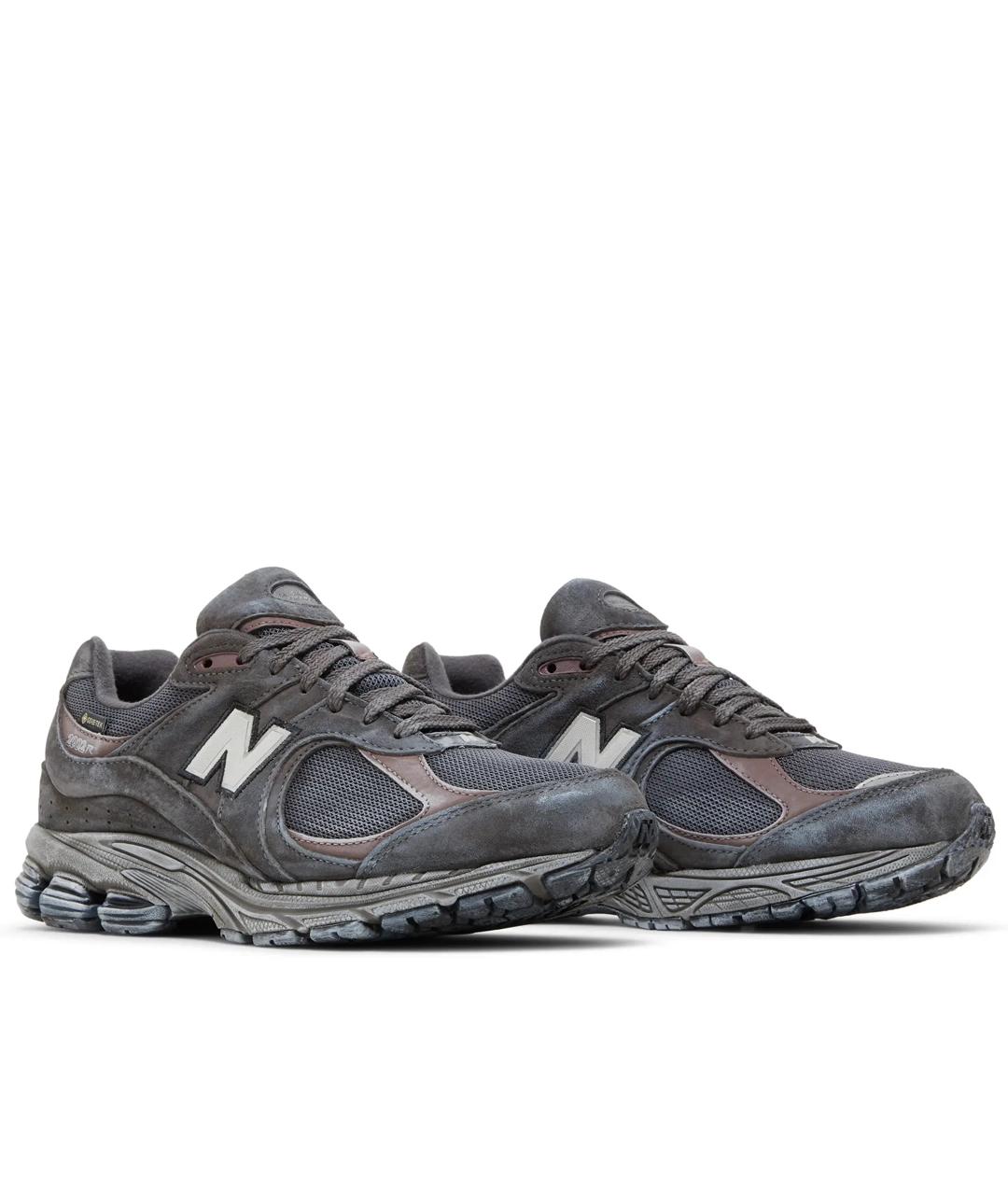 NEW BALANCE Черные кожаные низкие кроссовки / кеды, фото 2