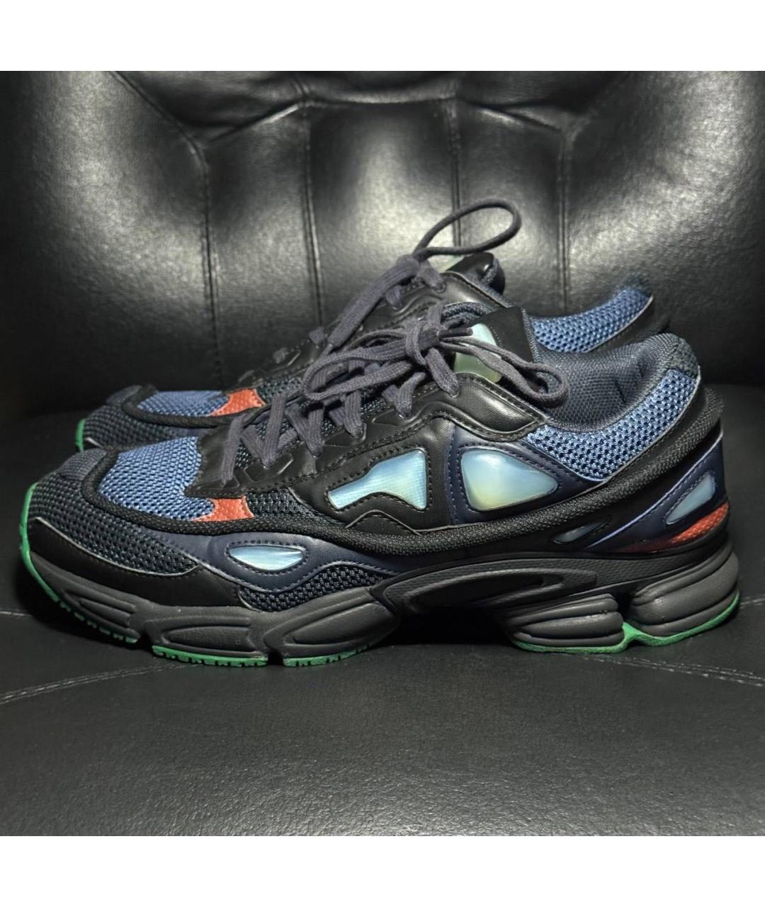 ADIDAS X RAF SIMONS Синие текстильные кроссовки, фото 8