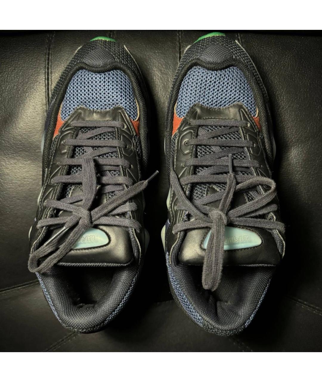 ADIDAS X RAF SIMONS Синие текстильные кроссовки, фото 4