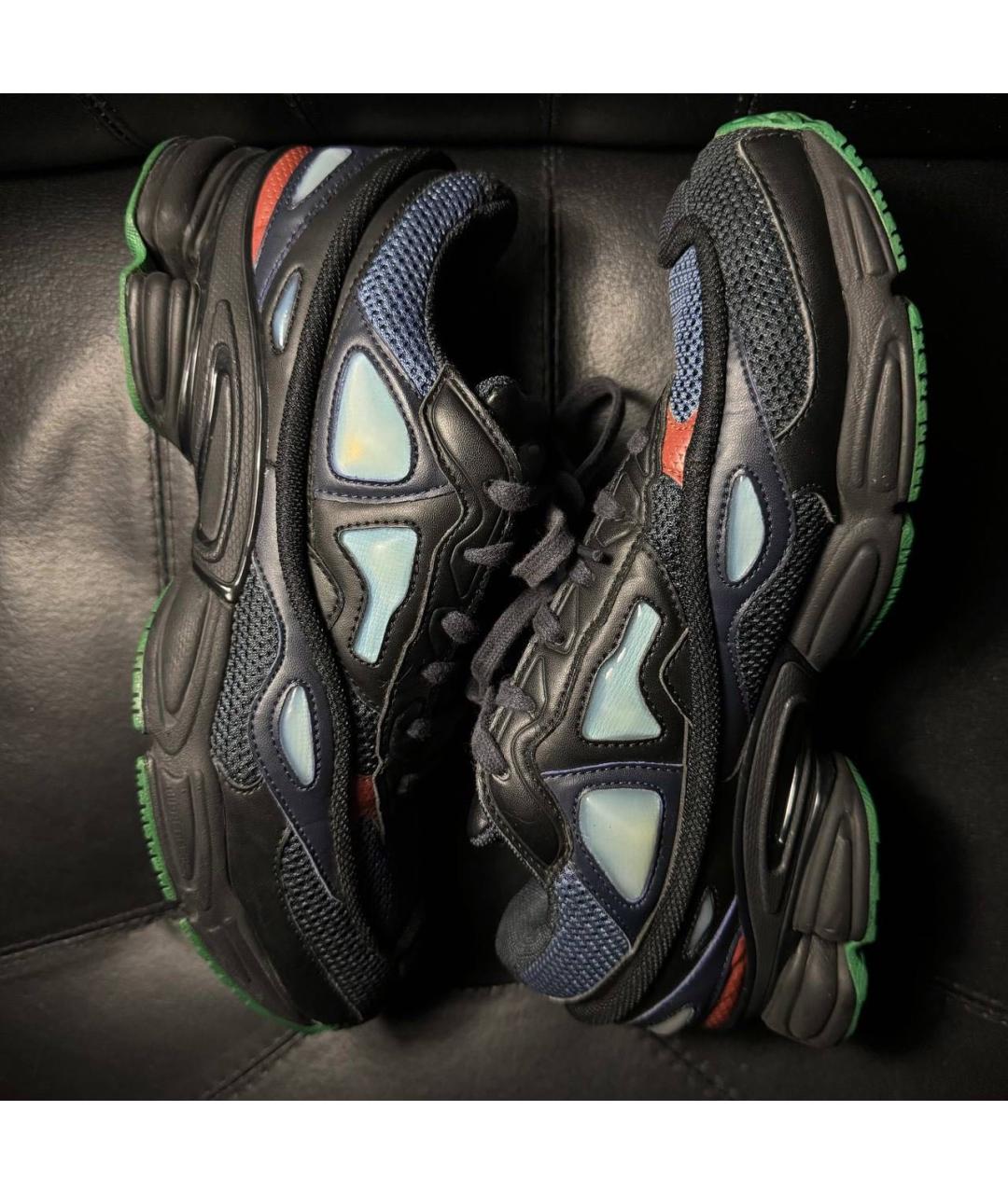 ADIDAS X RAF SIMONS Синие текстильные кроссовки, фото 3