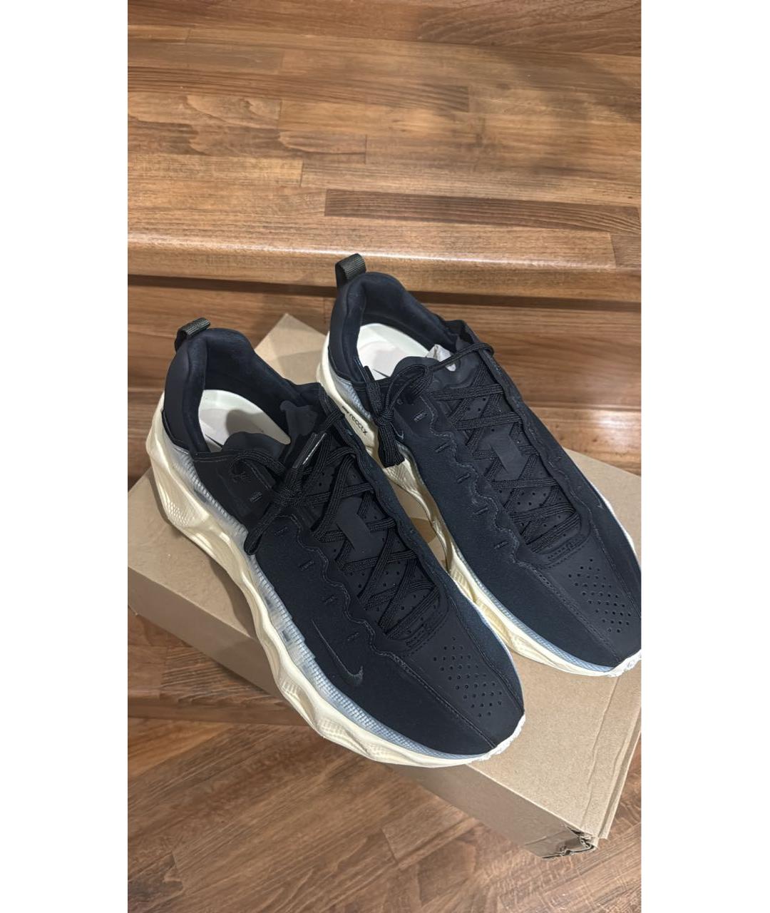 NIKE Черные высокие кроссовки / кеды, фото 2