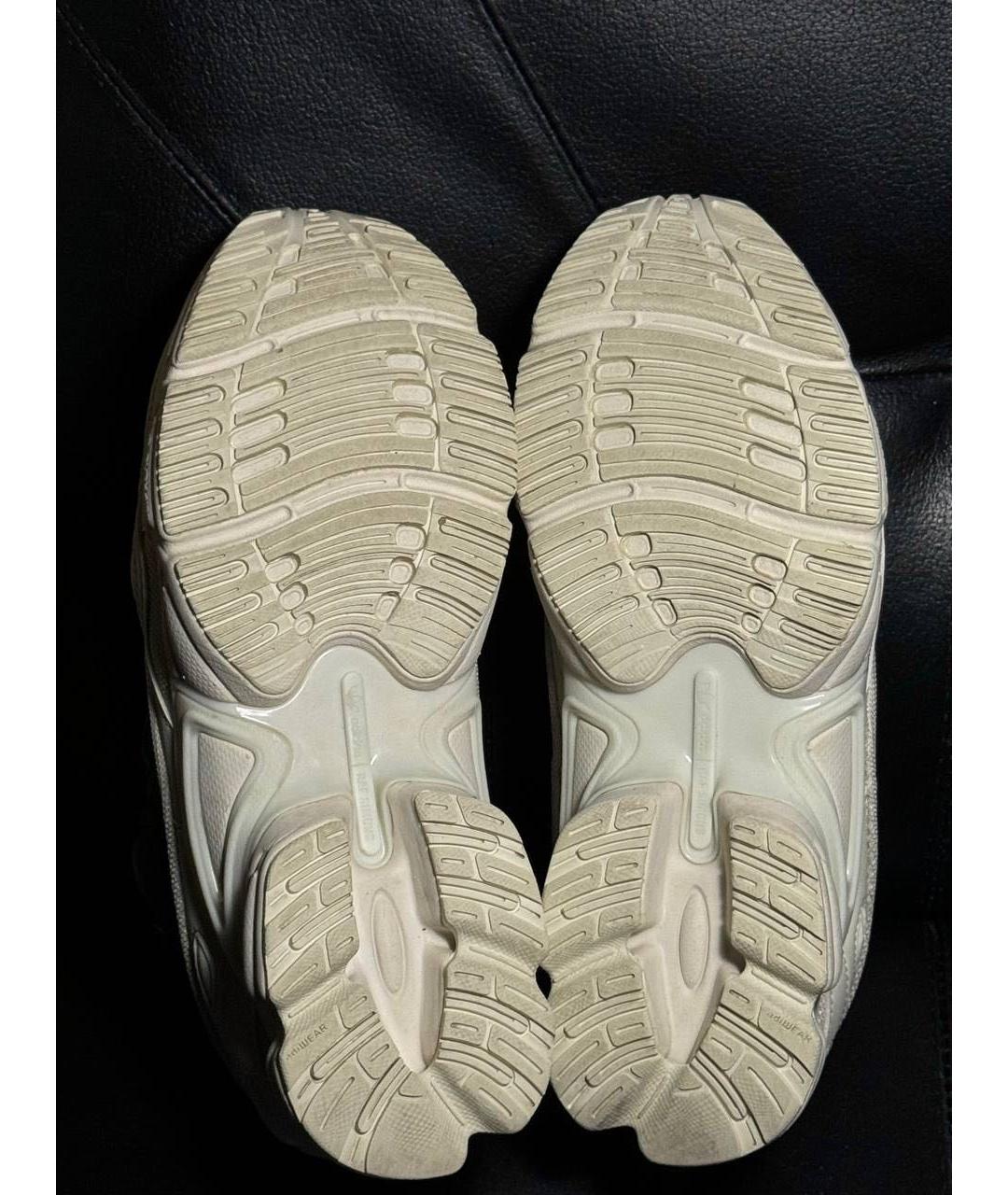 ADIDAS X RAF SIMONS Белые текстильные кроссовки, фото 8