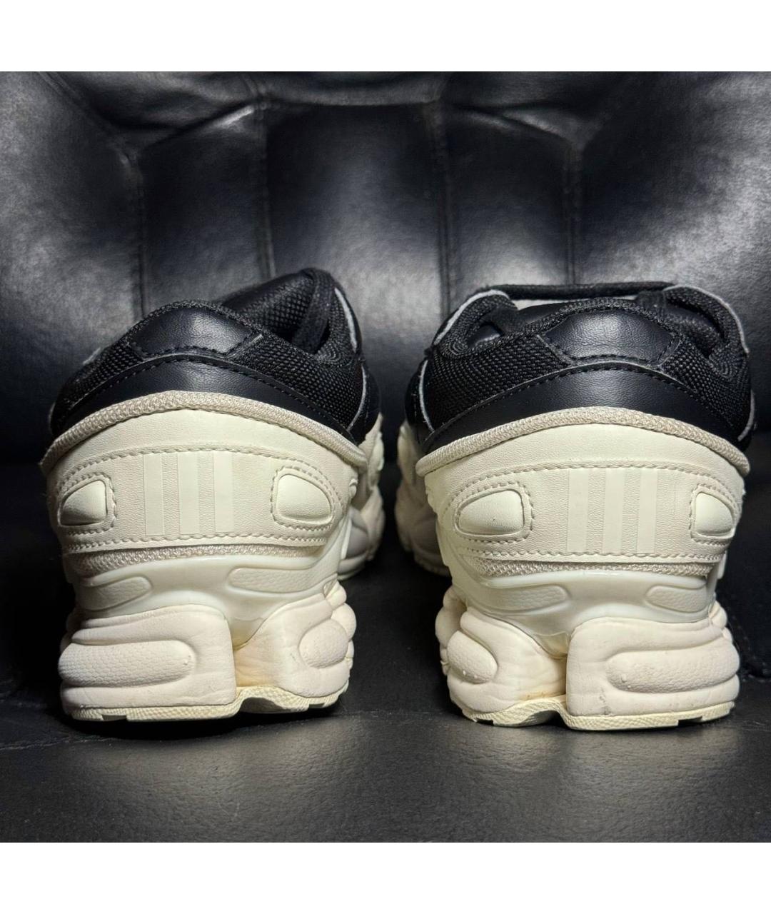 ADIDAS X RAF SIMONS Белые текстильные низкие кроссовки / кеды, фото 3