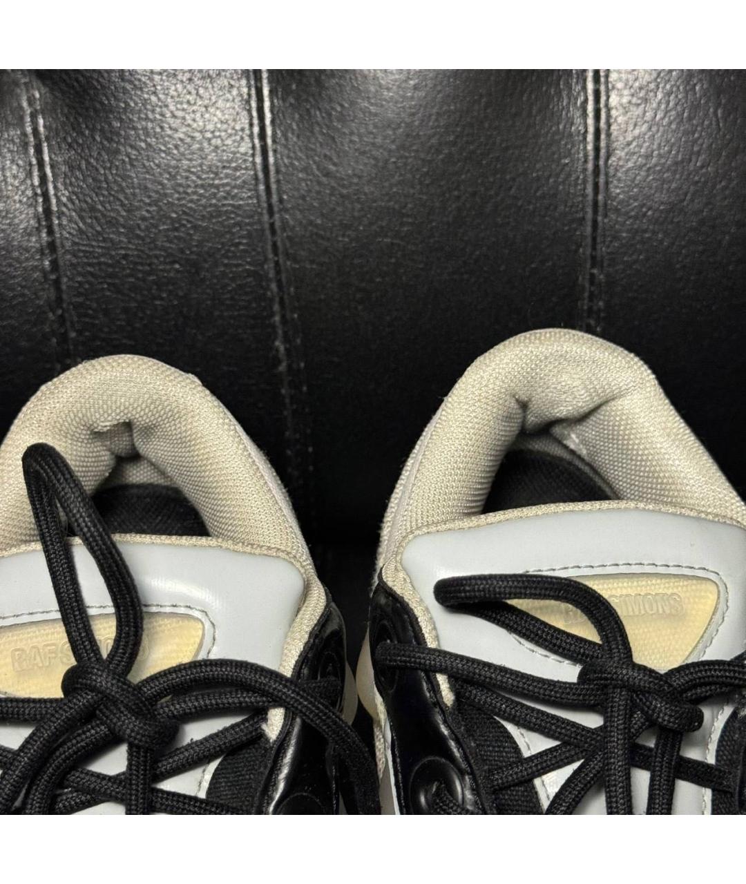 ADIDAS X RAF SIMONS Белые текстильные кроссовки, фото 8