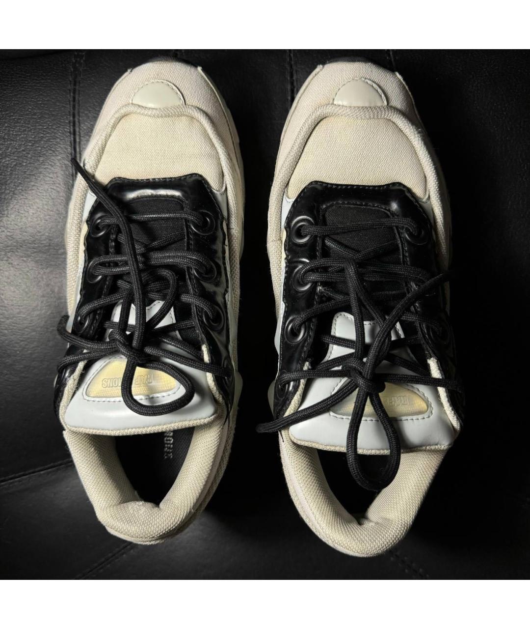 ADIDAS X RAF SIMONS Белые текстильные кроссовки, фото 6