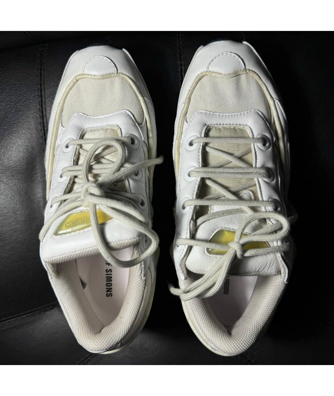 ADIDAS X RAF SIMONS Белые кожаные кроссовки, фото 7