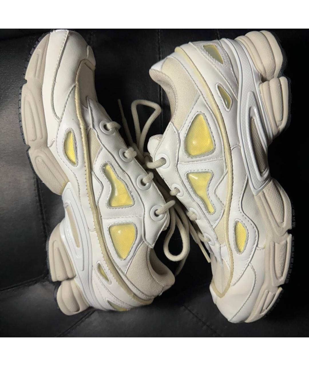 ADIDAS X RAF SIMONS Белые кожаные кроссовки, фото 5