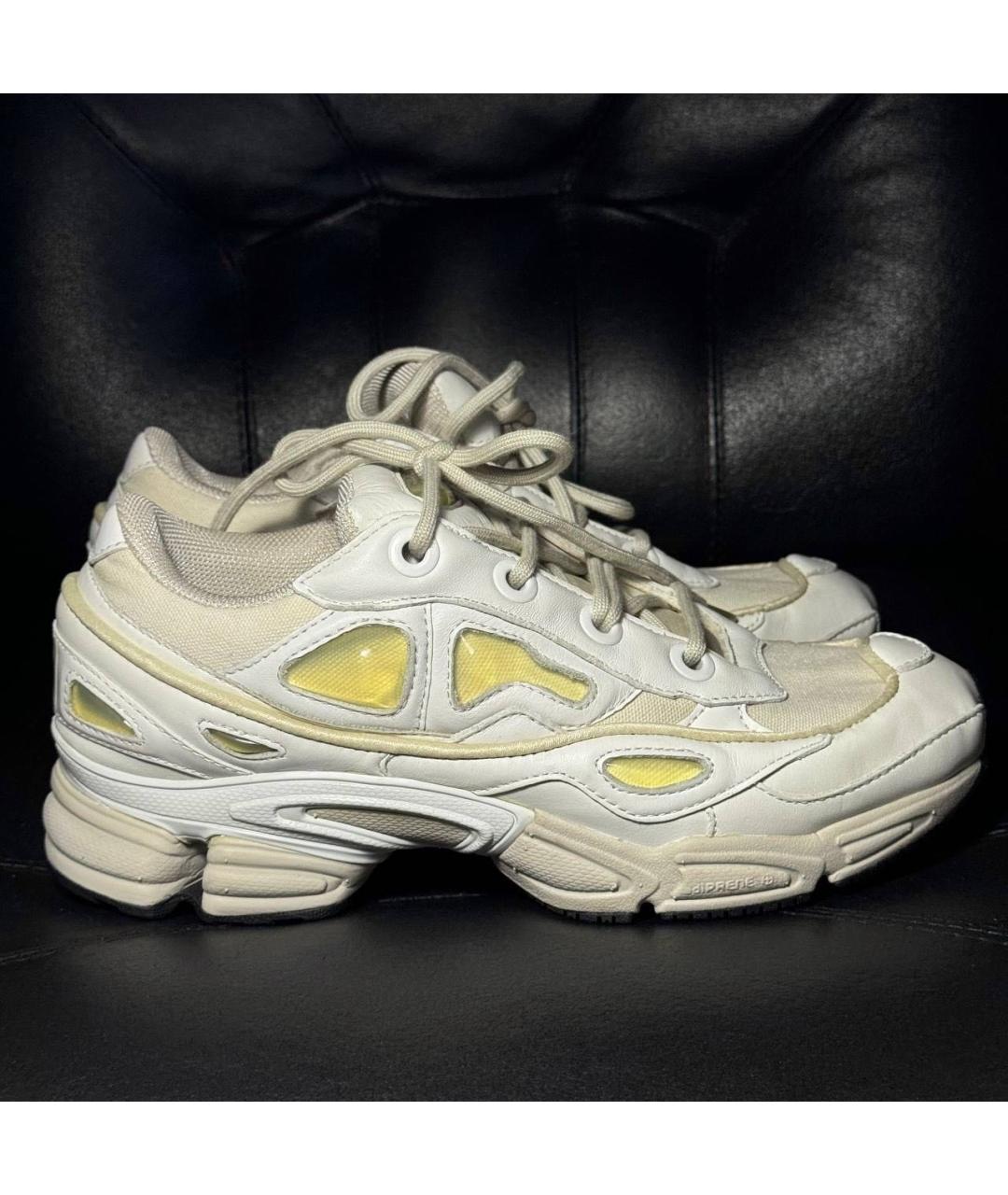 ADIDAS X RAF SIMONS Белые кожаные кроссовки, фото 9