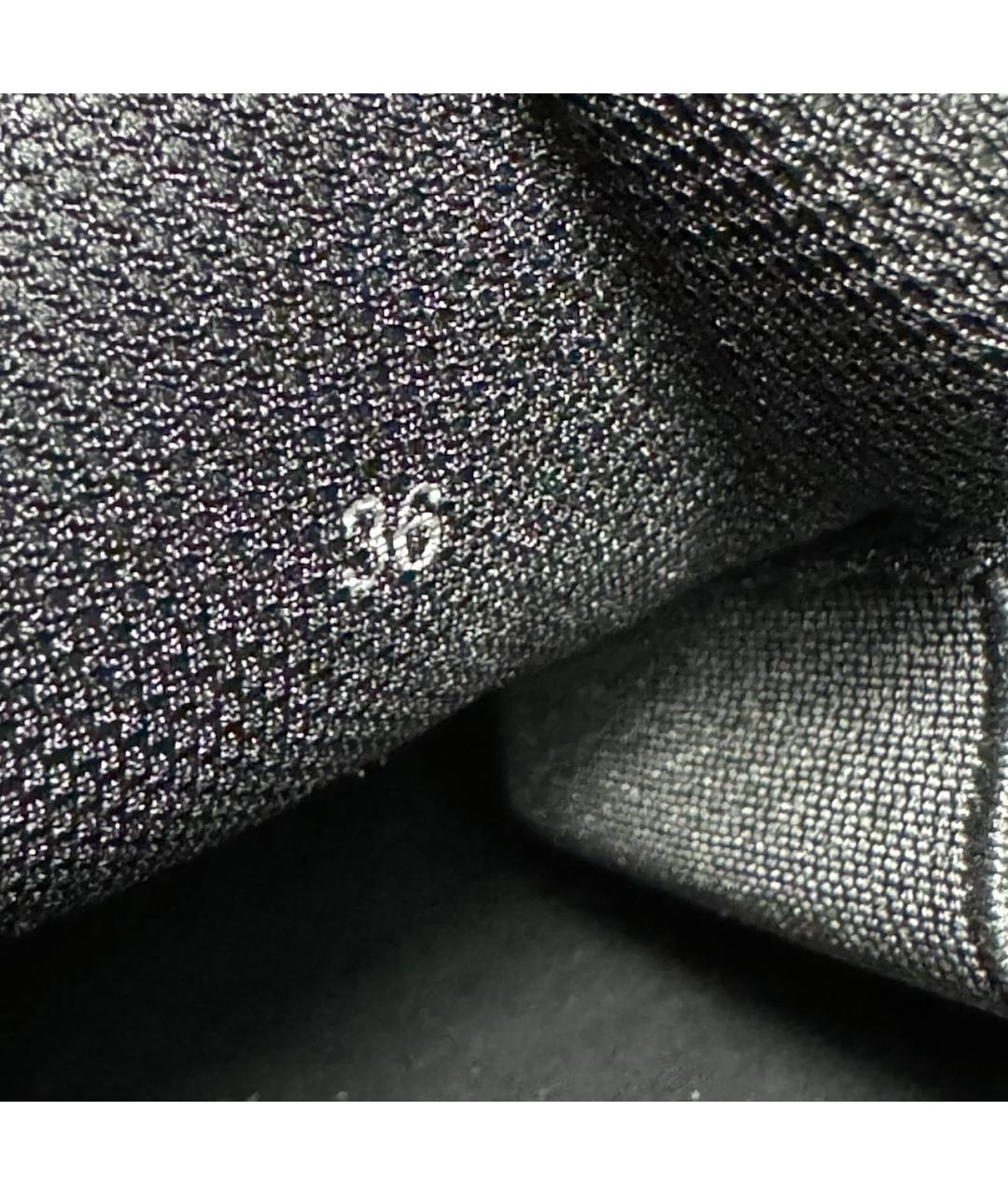 RAF SIMONS Черные текстильные кроссовки, фото 6