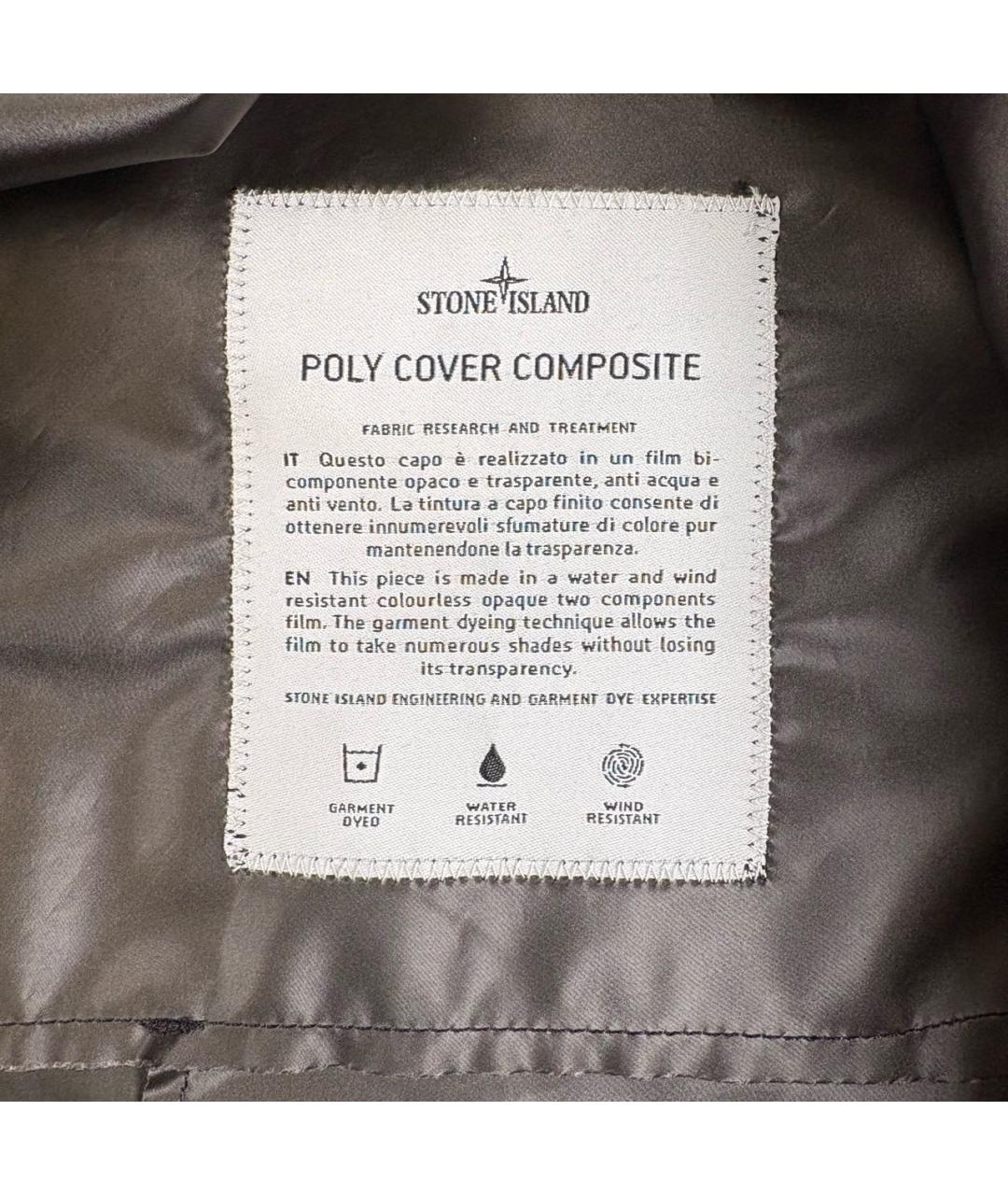 STONE ISLAND Черная куртка, фото 5