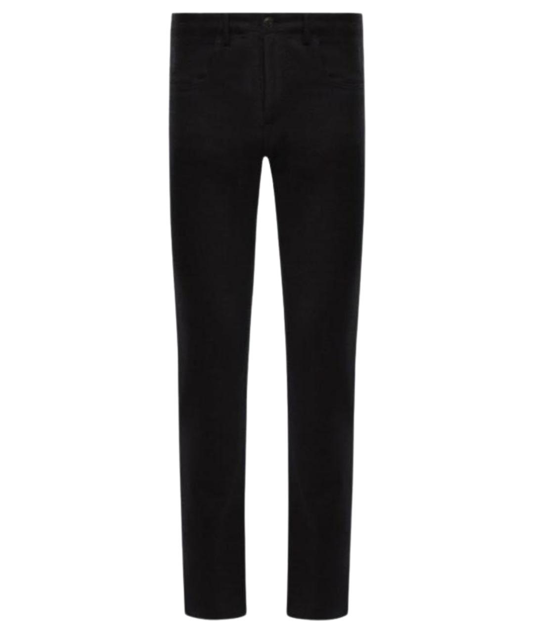 CANALI Серые шерстяные повседневные брюки, фото 1