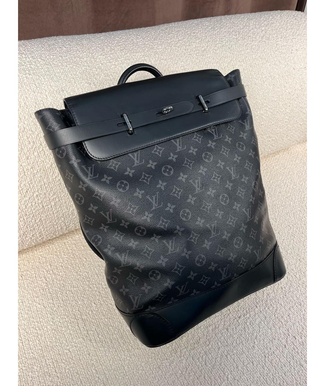 LOUIS VUITTON Черный рюкзак, фото 2