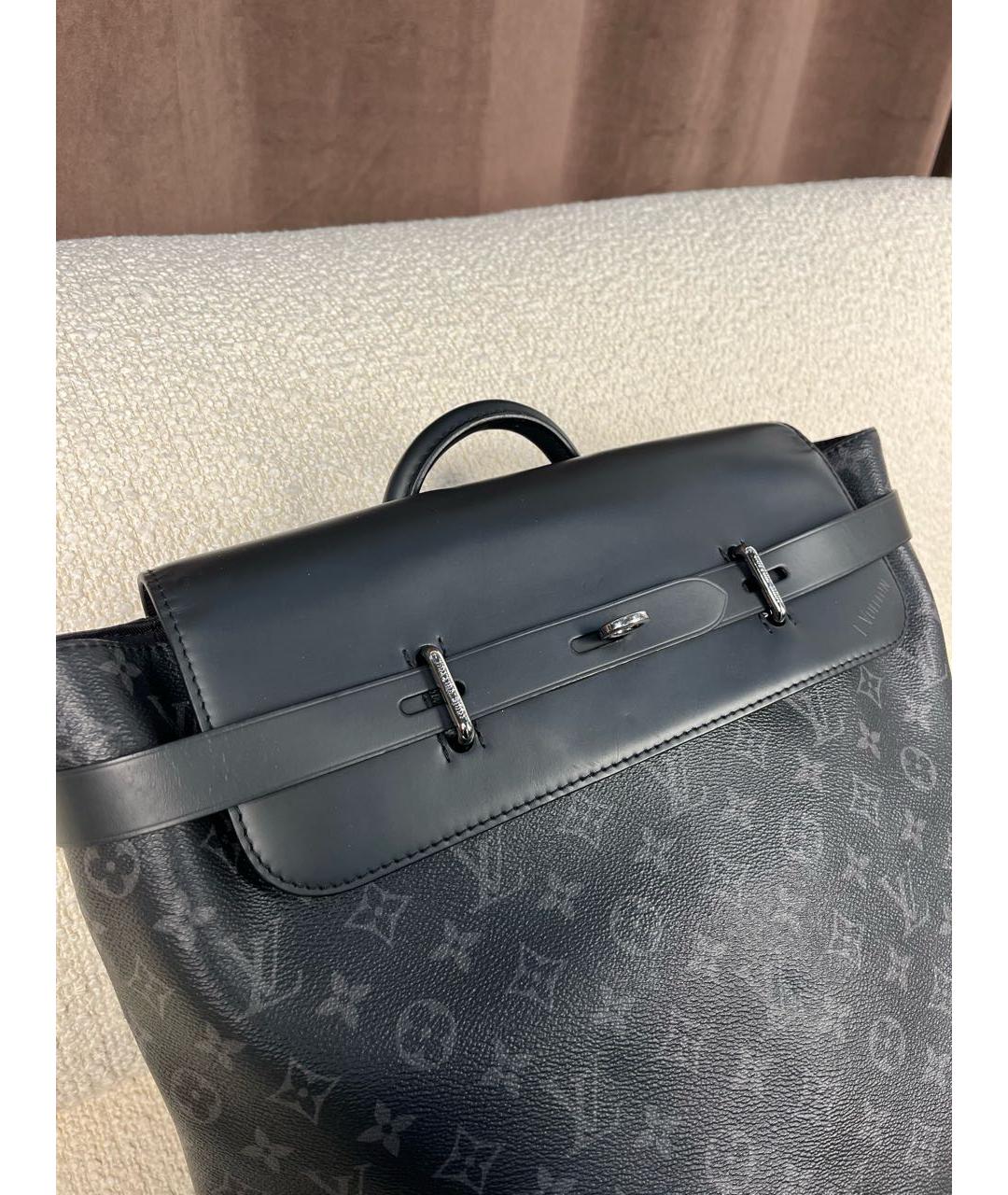 LOUIS VUITTON Черный рюкзак, фото 6