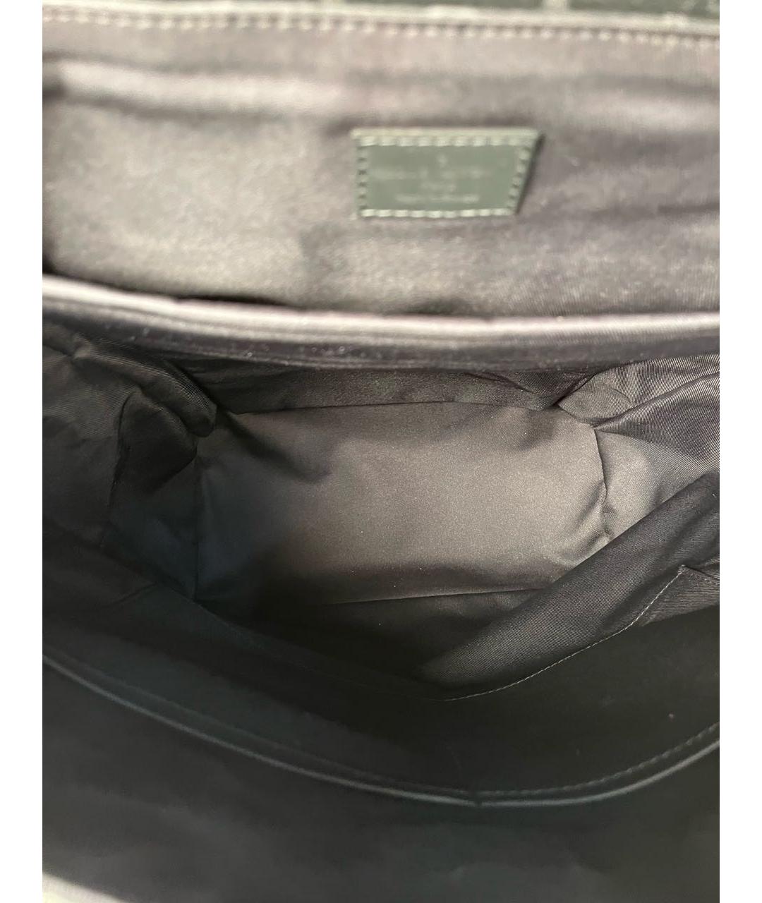 LOUIS VUITTON Черный рюкзак, фото 4