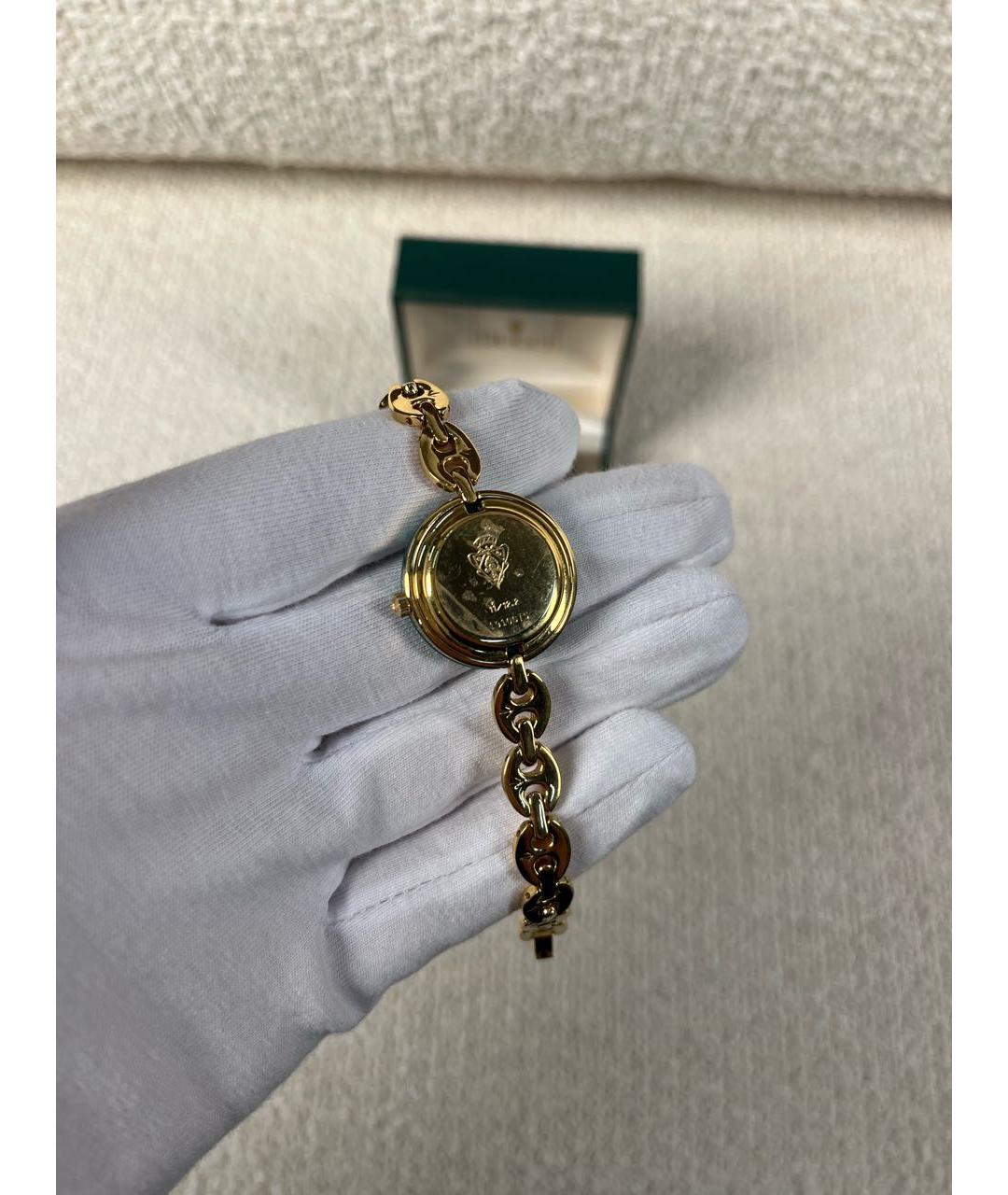 GUCCI Золотые позолоченные часы, фото 7