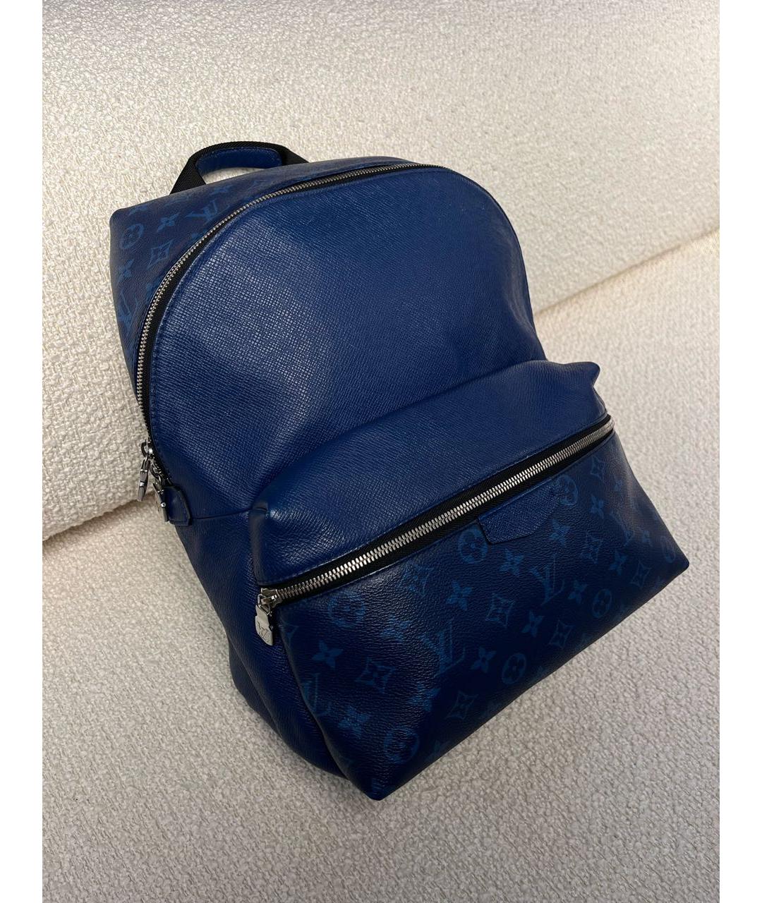 LOUIS VUITTON Темно-синий рюкзак, фото 2